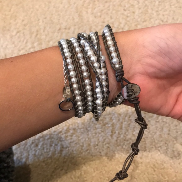 Pearl Wrap Bracelet - Picture 2 of 2